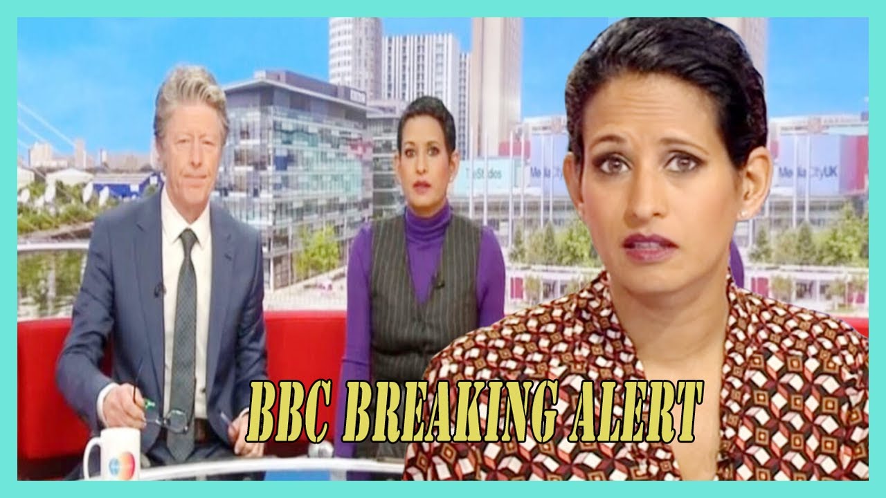 Программа BBC Breakfast была прервана экстренными новостями из-за шторма Горетти, вызвавшего круп...