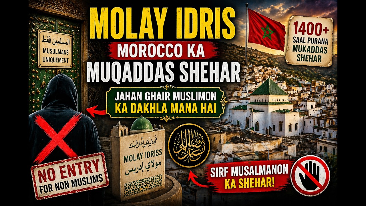 Molay Idris: Morocco Ka Muqaddas Shehar | Jahan Ghair Muslimon Ka Dakhla Mana Hai