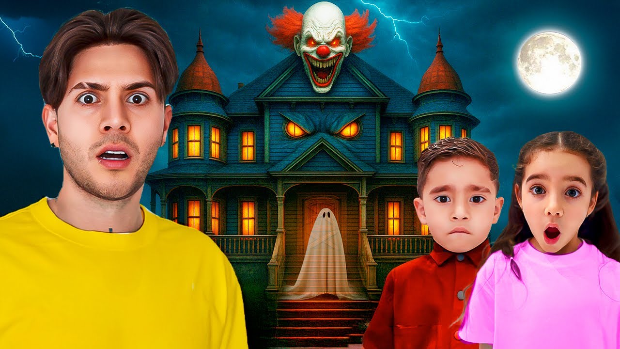 SOBREVIVI a la CASA de TERROR MAS EMBRUJADA con KIMA & JUANITO
