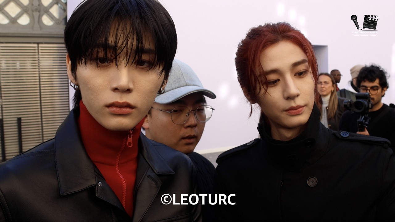 260302 (BOY NEXT DOOR) TAESAN & LEEHAN Paris Fashion Week AW26 Womenswear - COURREGES
