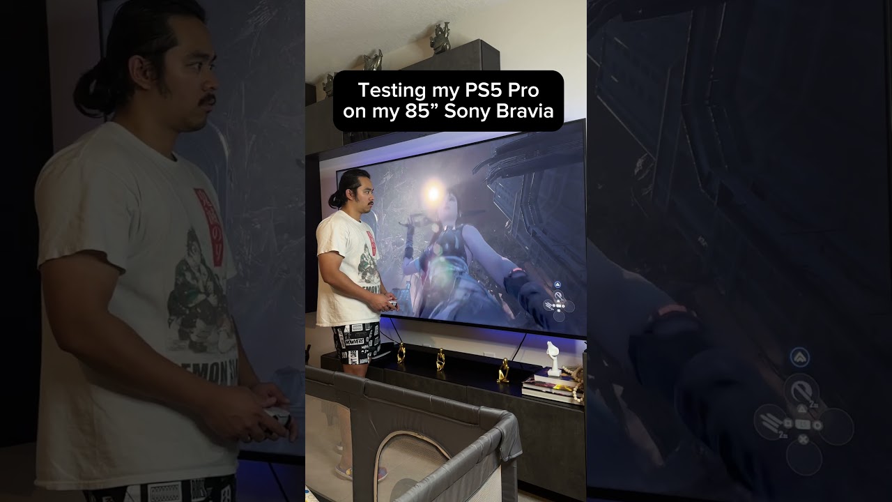 PS5 Pro enhanced Stellar Blade is GOTY #theultimatenerd #gamingsetup #gamingroom #gamer
