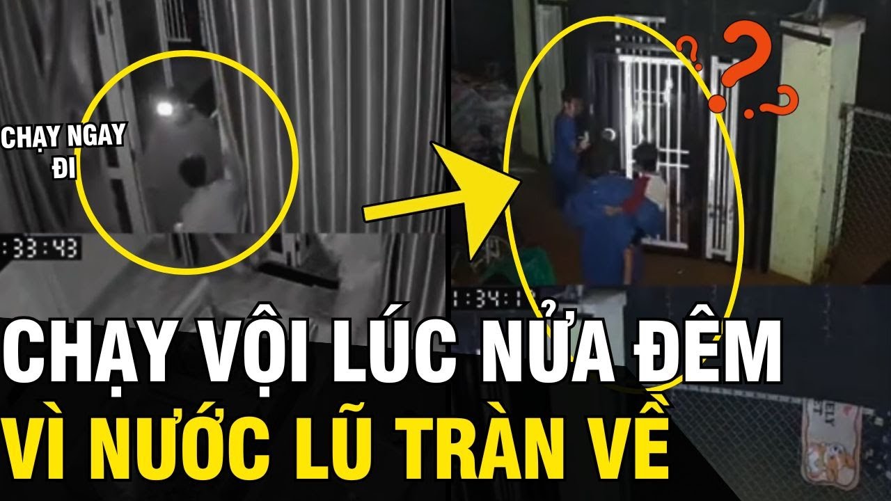 Khoảnh khắc người dân BỎ CHẠY lúc nửa đêm vì NƯỚC LŨ TRÀN VỀ khiến cđm BẬT KHÓC | Tin Ngắn 3 Phút
