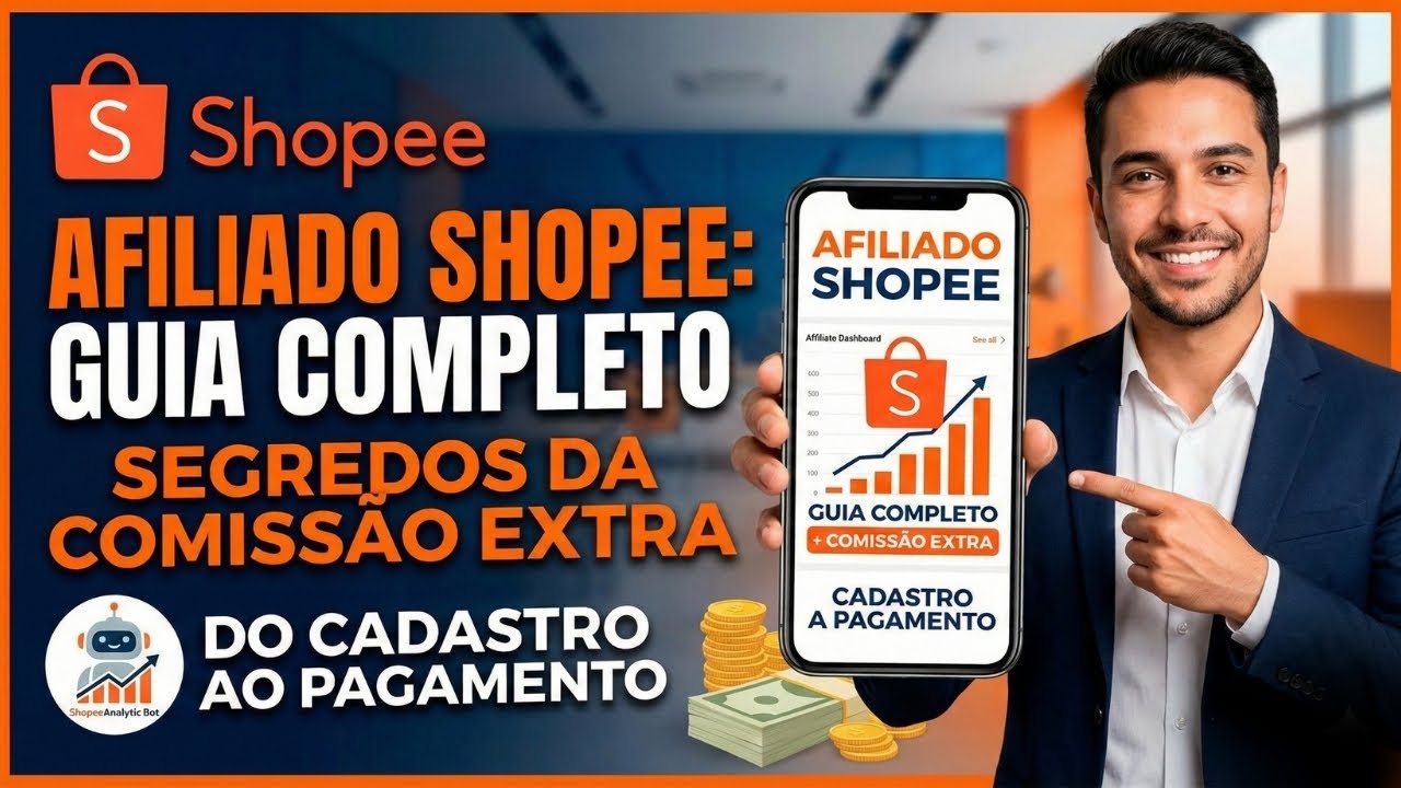 Afiliado Shopee: Guia Completo do Cadastro ao Pagamento (Treinamento Oficial) 