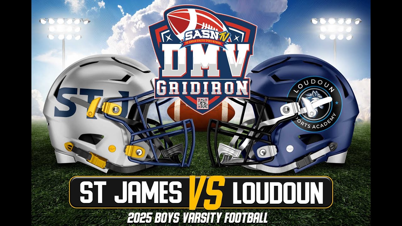 ST James Academy Strivers Vs Loudoun Sports Academy | Virginia Varsity Football Game Highlights