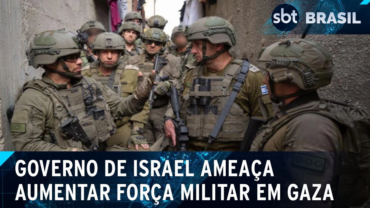 Passa de 400 o número de mortos em Gaza após ataque de Israel | SBT Brasil (18/03/25)
