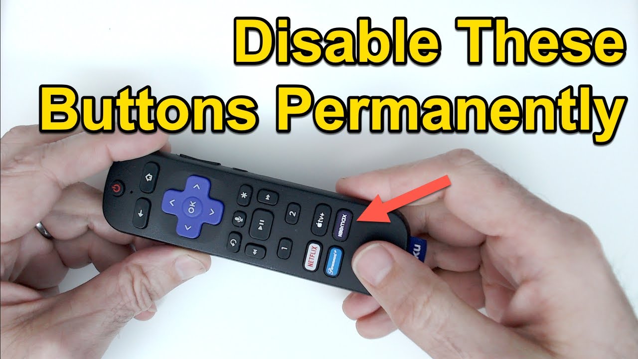 Disable those unwanted paid-service buttons on your Roku remote in five minutes