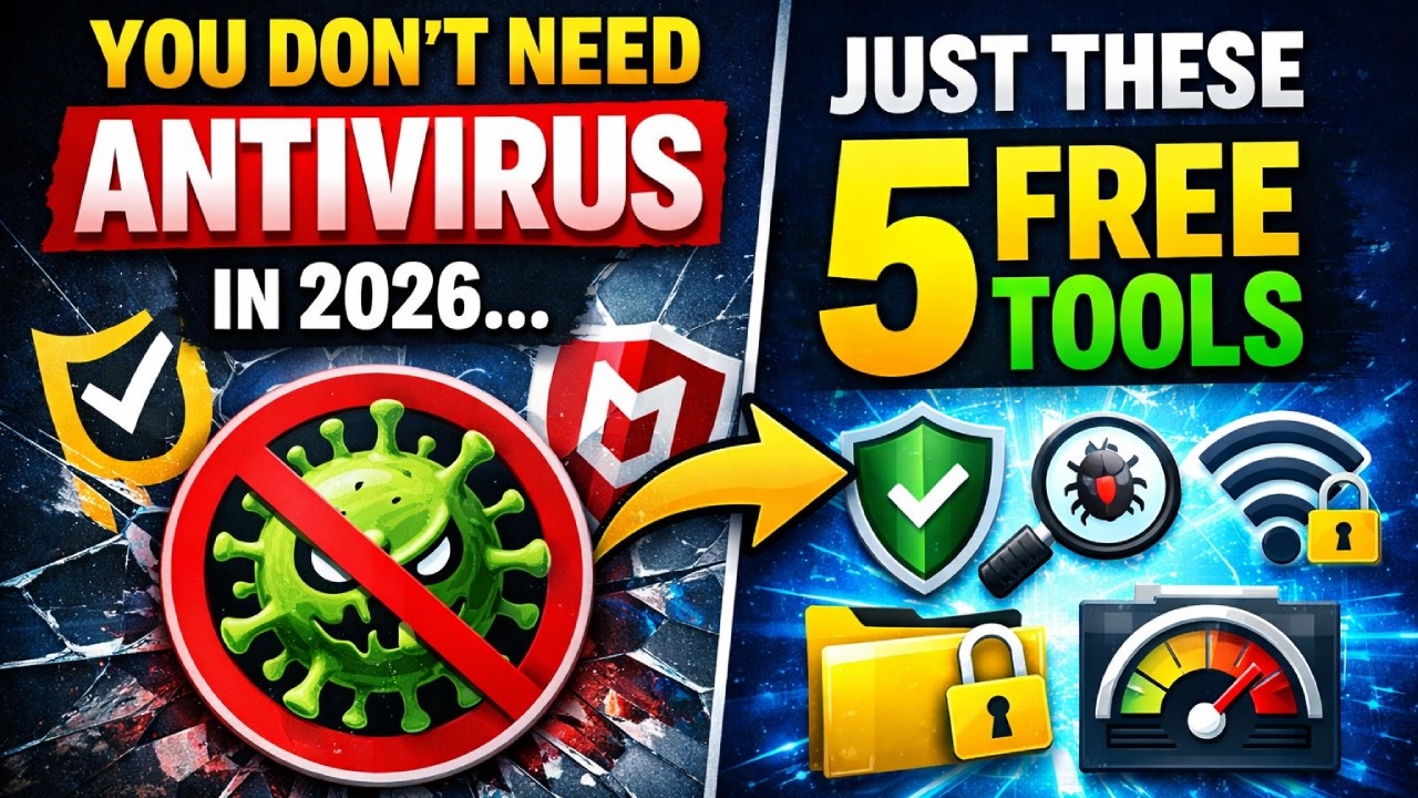 🔐 Top 5 Free Security Tools That Actually Work in 2026