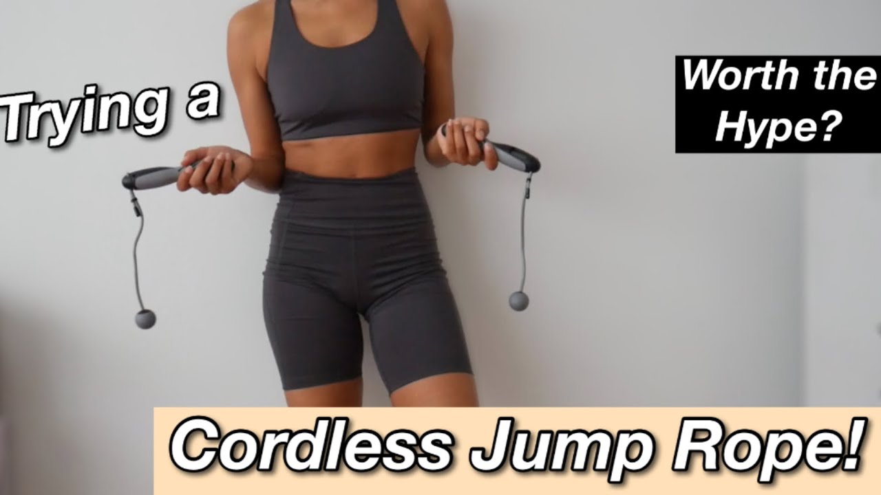 Пробую БЕСПРОВОДНУЮ СКАКАЛКУ с Amazon! | Обзор | Jump Rope Challenge