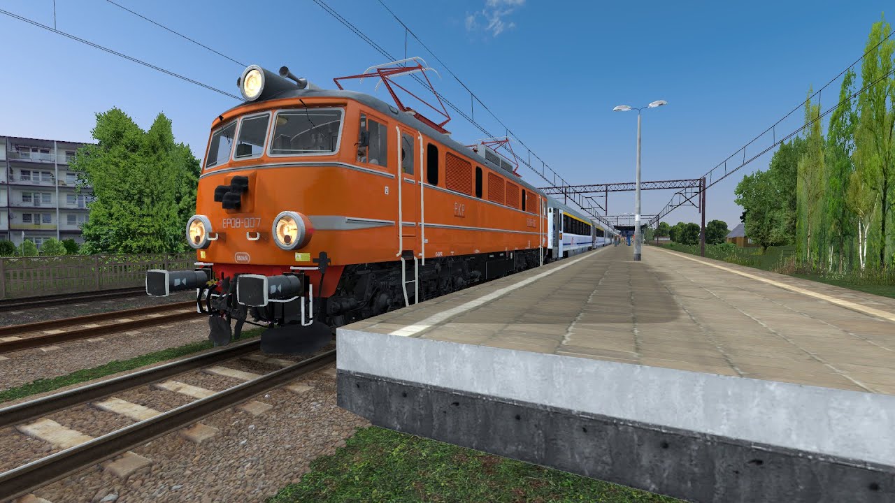maSZyna EP08-007 MPE15133 Alakowice - Bałtyk Miasto