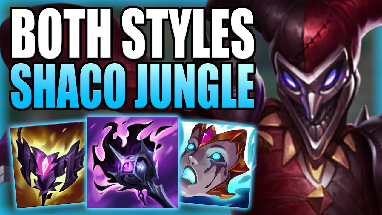 HOW TO PLAY BOTH AP & AD SHACO JUNGLE IN ORDER TO CLIMB OUT OF LOW ELO FAST! - League of Legends