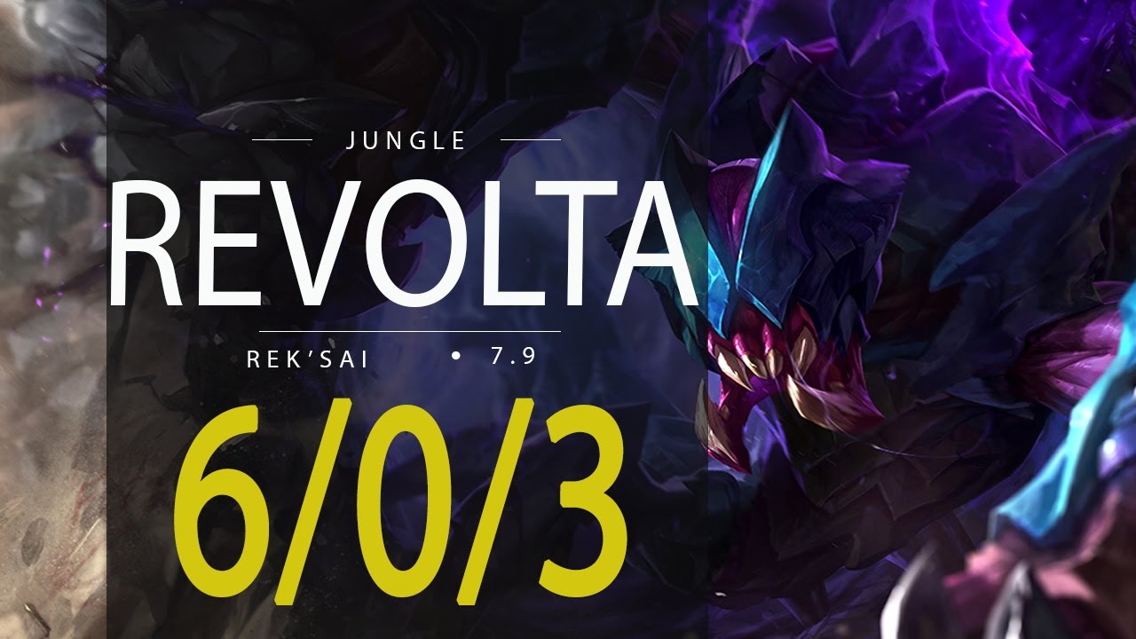 LOL ProTV - Revolta - REK'SAI JG vs LEE SIN (26/04/2017)