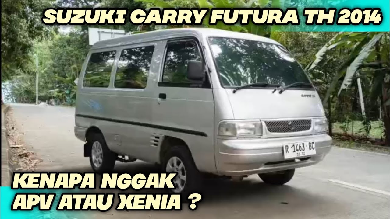 Suzuki carry futura drv 2014 wajah lama ber saing dengan model model terbaru