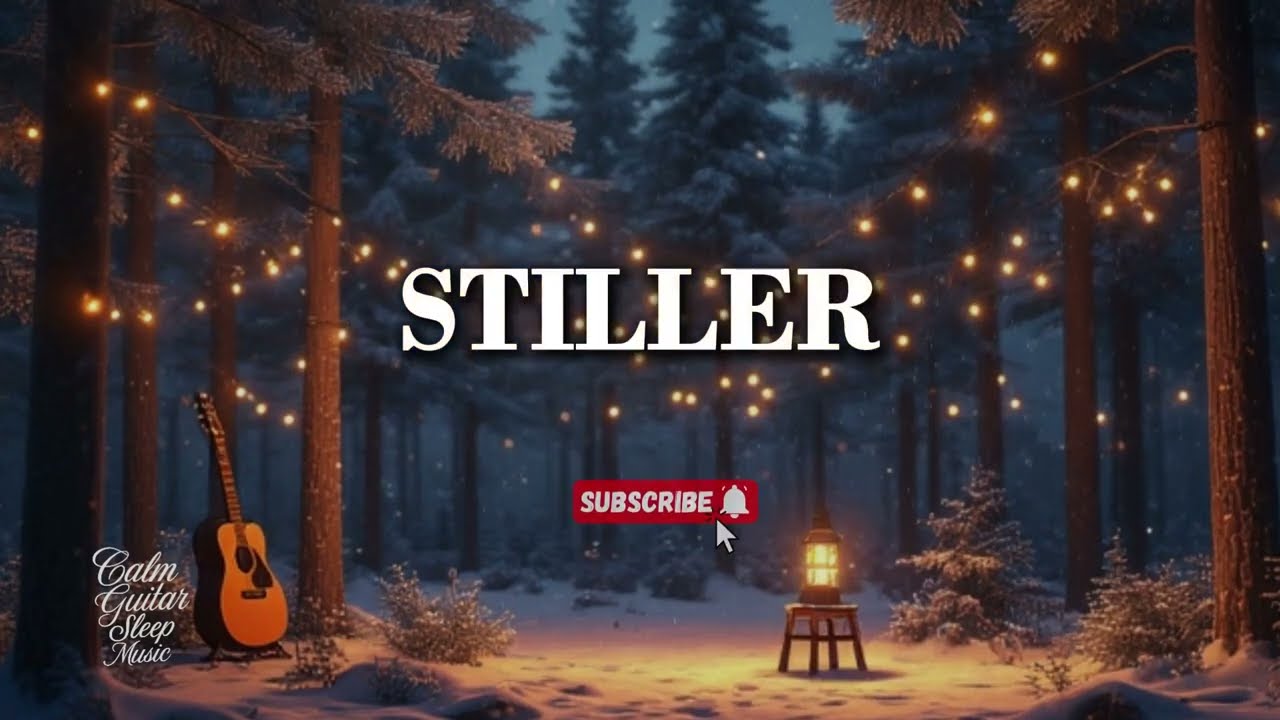 Cozy Outdoor Winter Guitar ~ Gentle Acoustic Music for Sleep, Relaxation & Calm Evening Moments