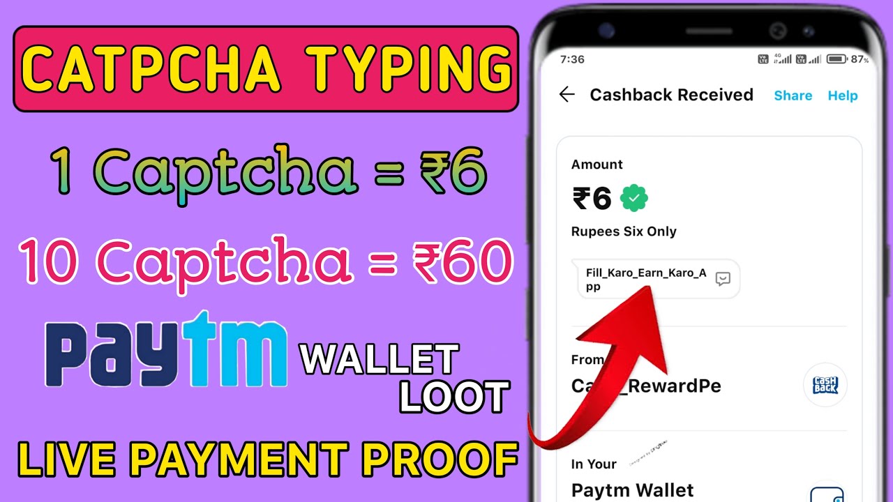 New Captcha Earning App | Fill Karo Earn Karo App Payment Proof | Earn Money Online-Self Earning App