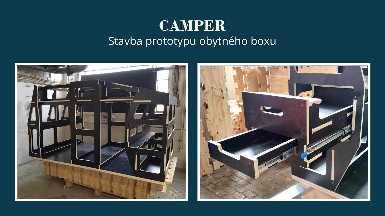 Camper - Stavba protoypu obytn&eacute;ho boxu na voz&iacute;k - č&aacute;st 1 | ZEWAHO