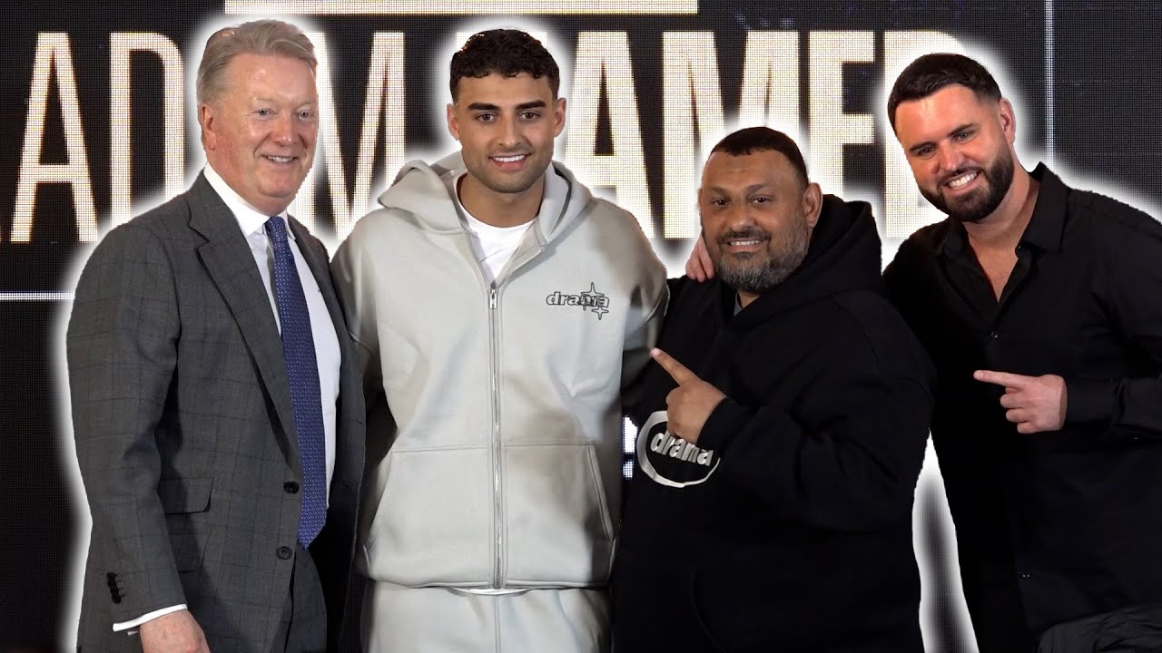 Aadem Hamed, son of Prince Naseem Hamed signs with Frank Warren's Queensberry Promotions