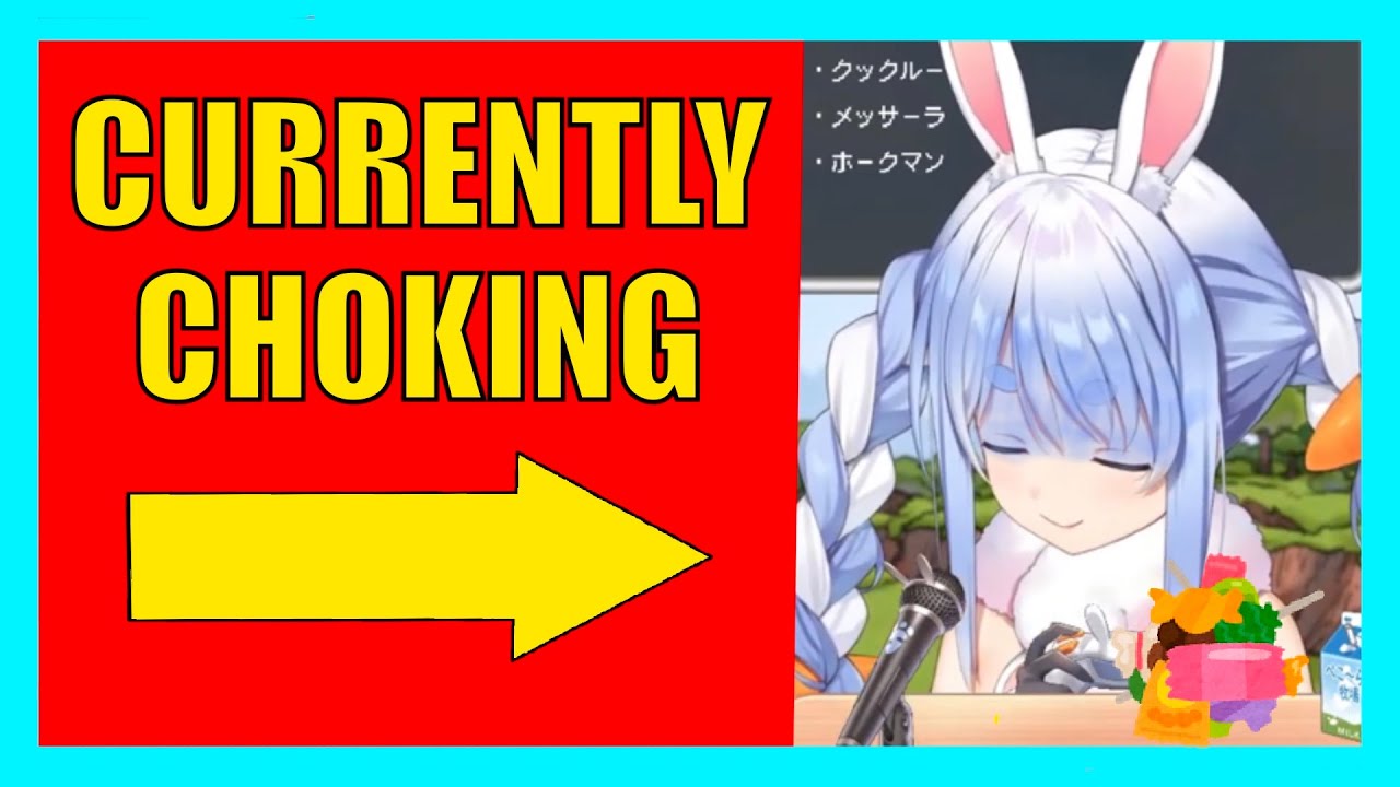 Pekora CHOKES on candy and almost DIES