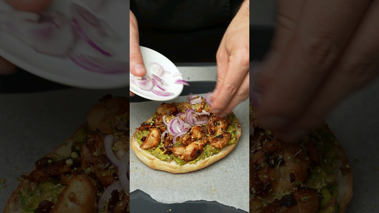 Torta Mexicana de Pollo - Mexican Sandwich at Home