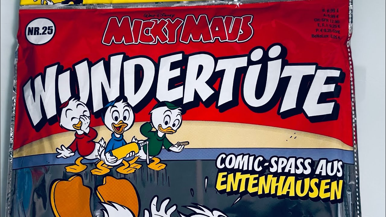 NEUE Micky Maus 2 Wundertüten Comic Spass Aus Entenhausen Nr 25