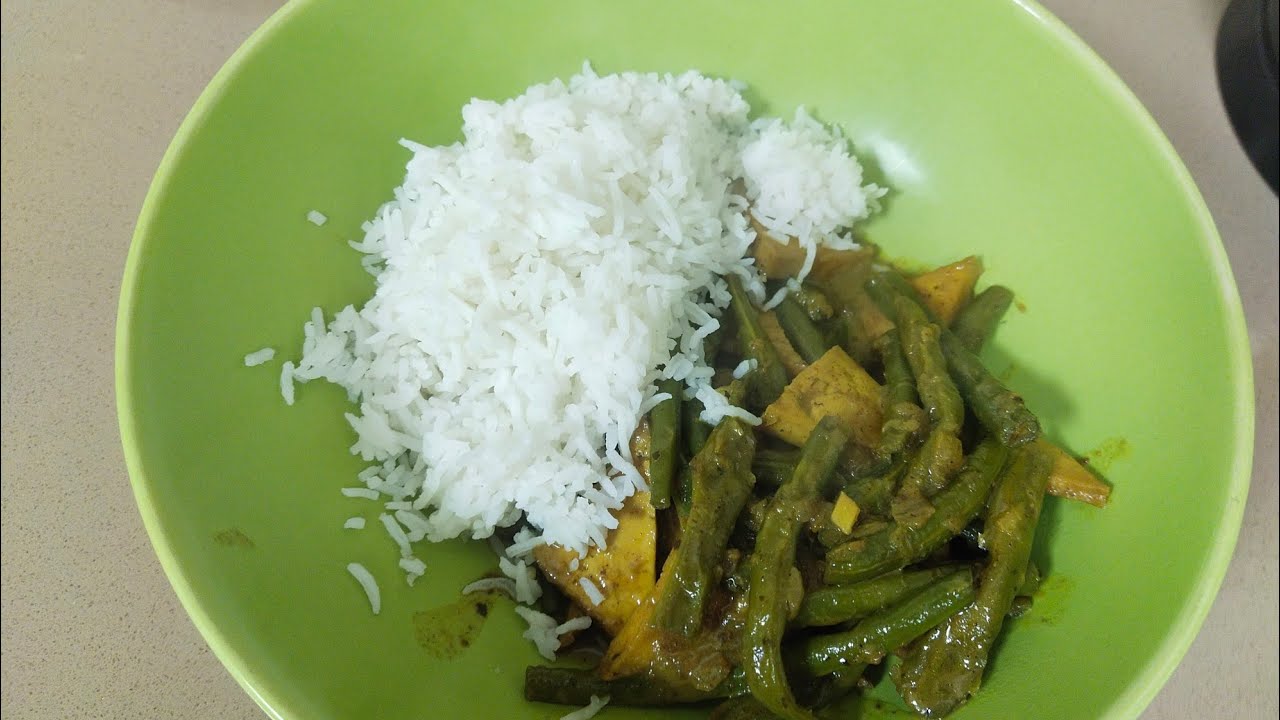 Lemongrass Tofu With String Beans