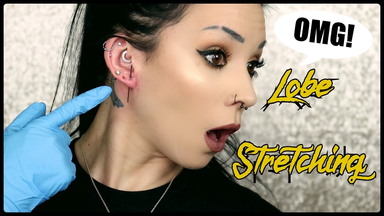Stretching My Ears For The FIRST Time! | 20G to 14G!