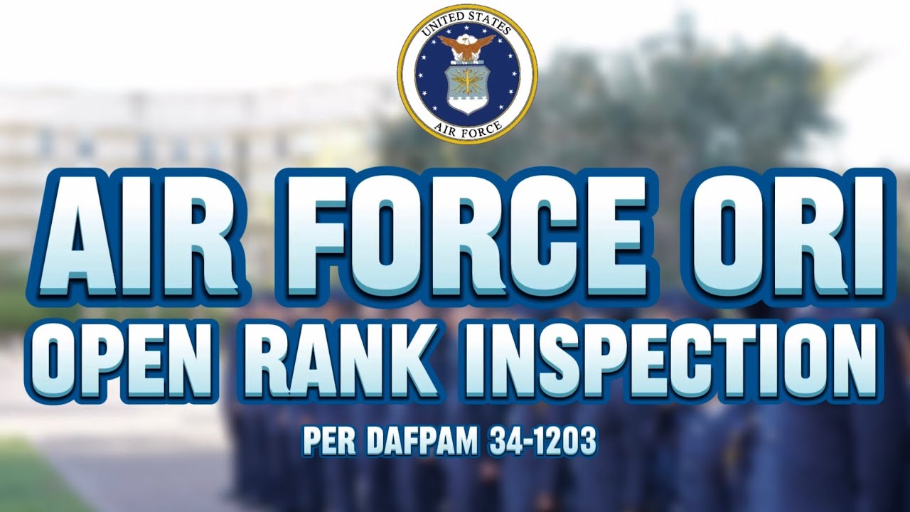ORI Open Rank Inspection By Detachment 025