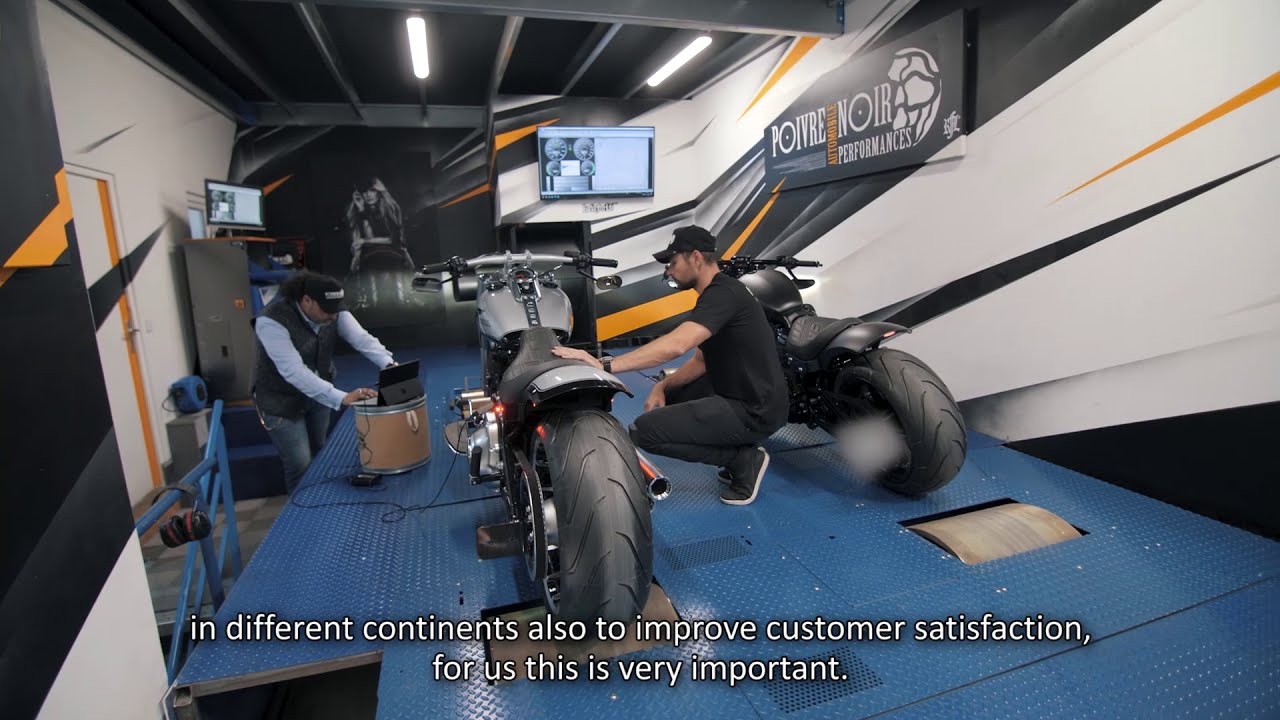 STAGE 1 DYNAMOMETER HARLEY DAVIDSON POWER POIVRE NOIR PERFORMANCES