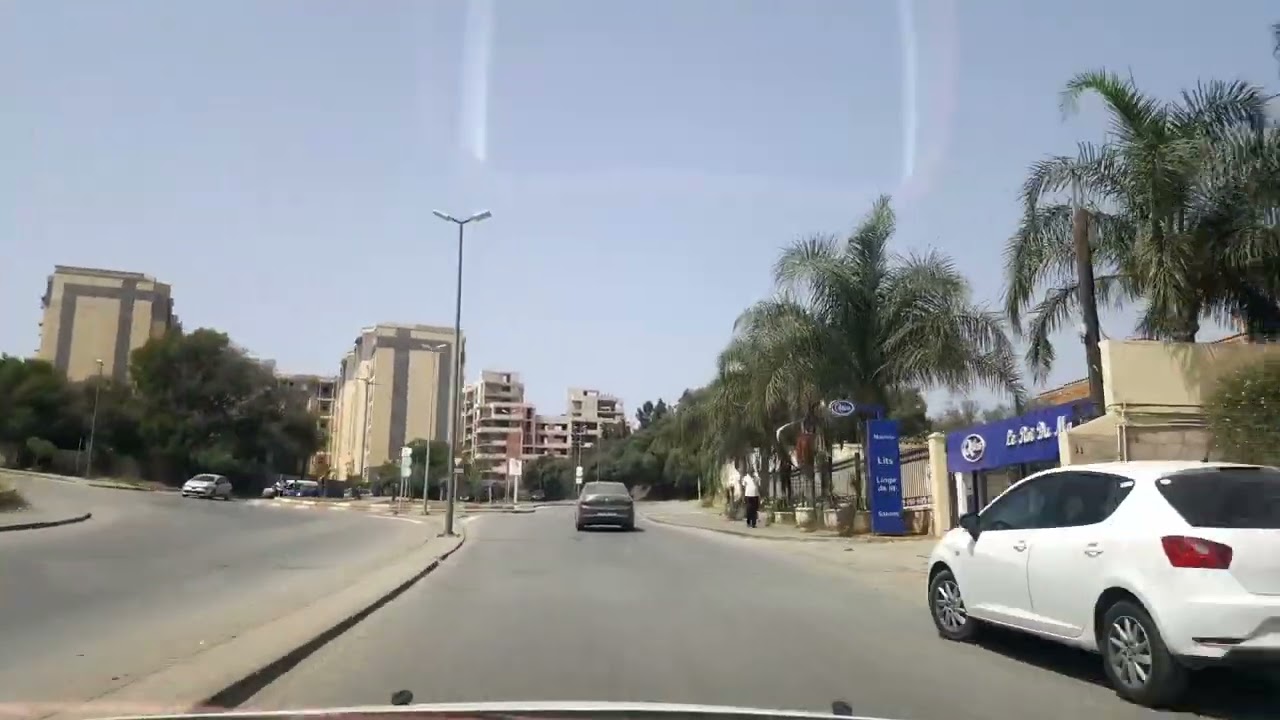 Drive Tour Algiers , Draria , El Achour , Algerie درارية السبالة العاشور