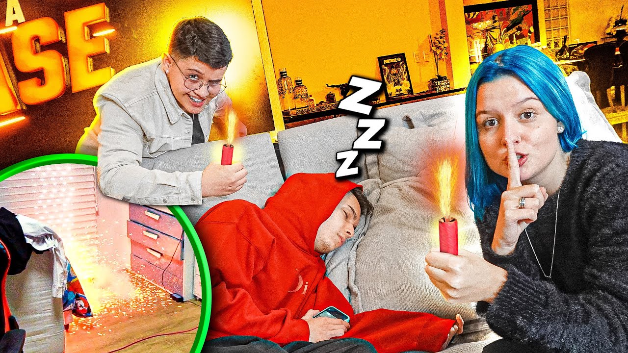 ACORDEI TODOS DA HERO BASE COM BOMBAS DE ARTIF&Iacute;CIO!! *ME LASQUEI*