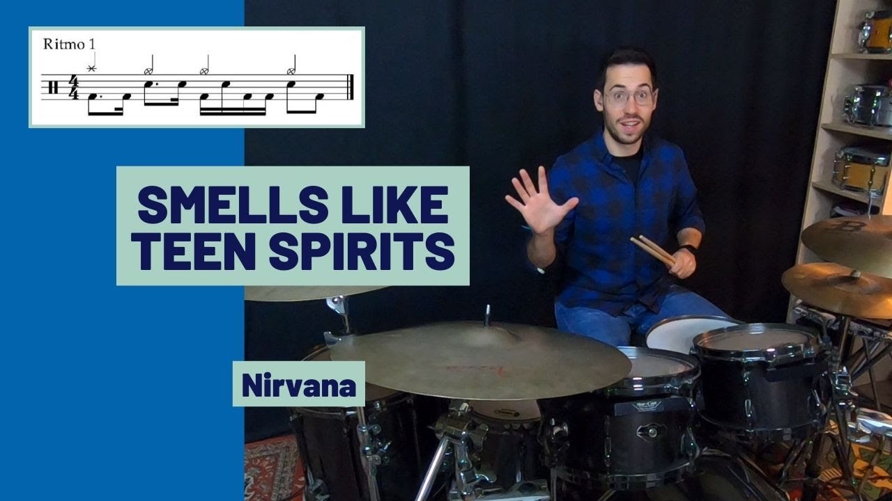 🥁SMELLS LIKE TEEN SPIRIT - Nirvana (DRUM COVER) BATERÍA