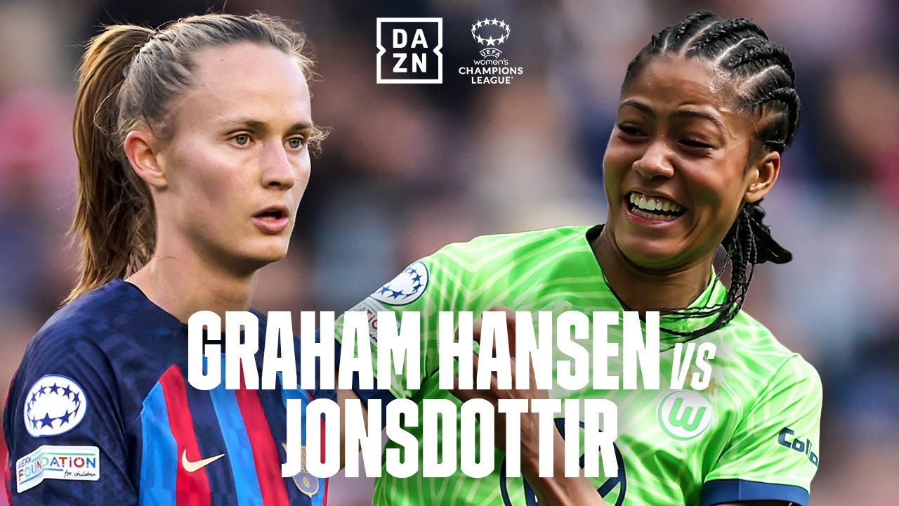 BARCELONA VS. WOLFSBURG | Caroline Graham Hansen & Sveindis Jonsdottir's Battle For Wing Supremacy