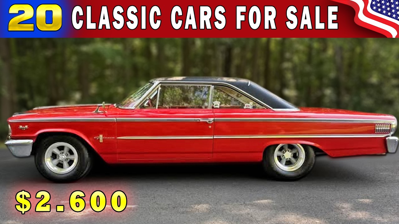 Driver Prices Available 20 Classic Cars Up for Sale From Owners