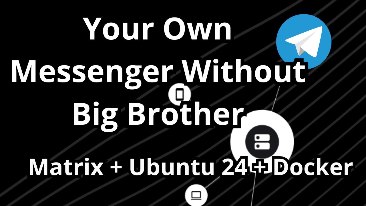 Installing Synapse Server for Matrix Messenger on Ubuntu 24 in Docker Compose