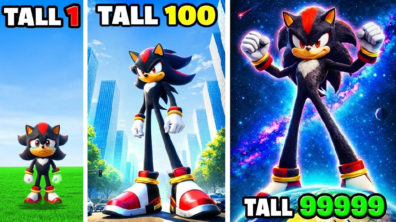 Shortest To TALLEST SHADOW In GTA 5!
