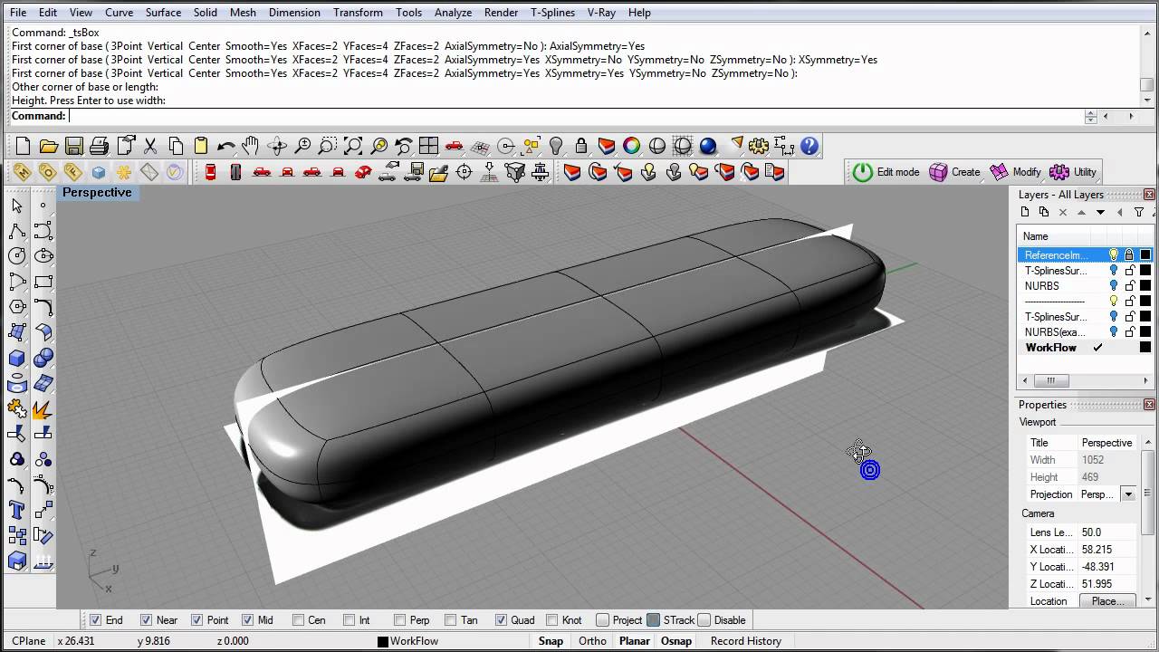 T-Splines training 01 - Remote