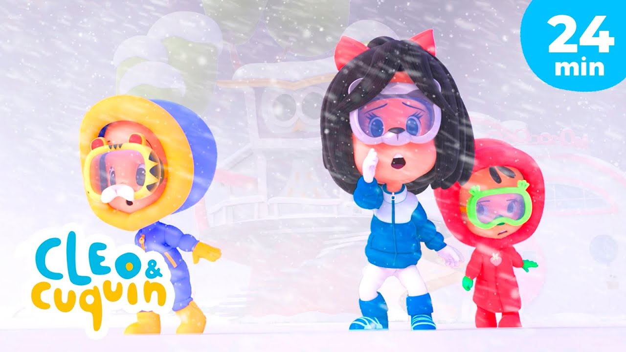 SNOWY SEARCH | Cleo & Cuquin: Educational videos for children