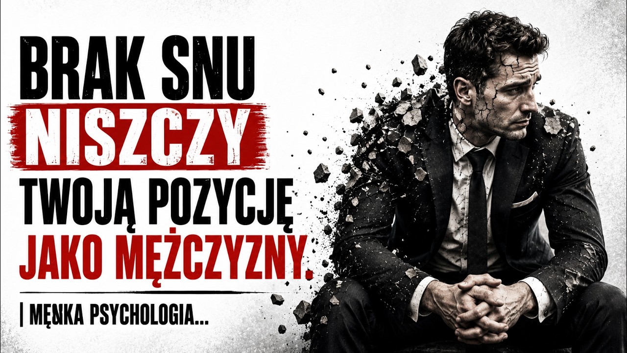 Brak snu niszczy Twoją pozycję jako mężczyzny. | Męska Psychologia #