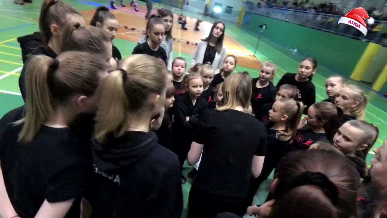 ATIGA Zakończenie sezonu cheerleaders 2019 z ATIGĄ Pokaz świąteczny