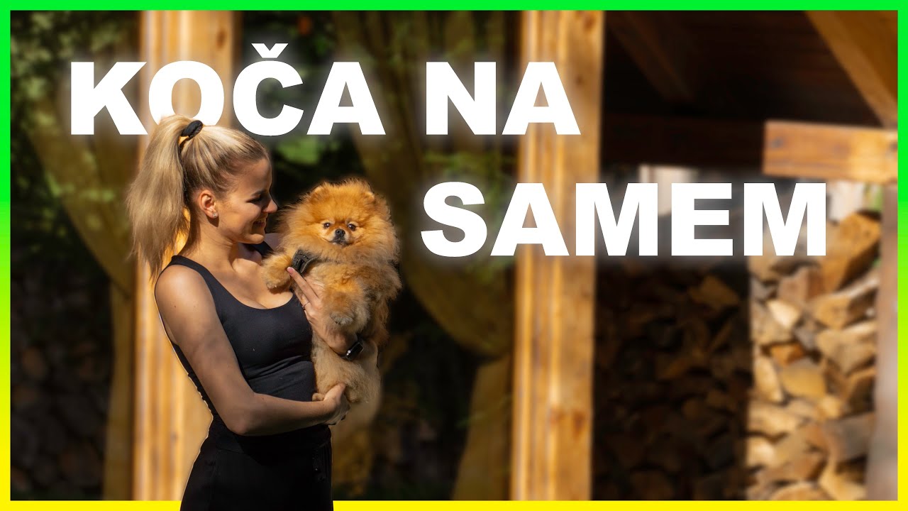 Koča na samem😮