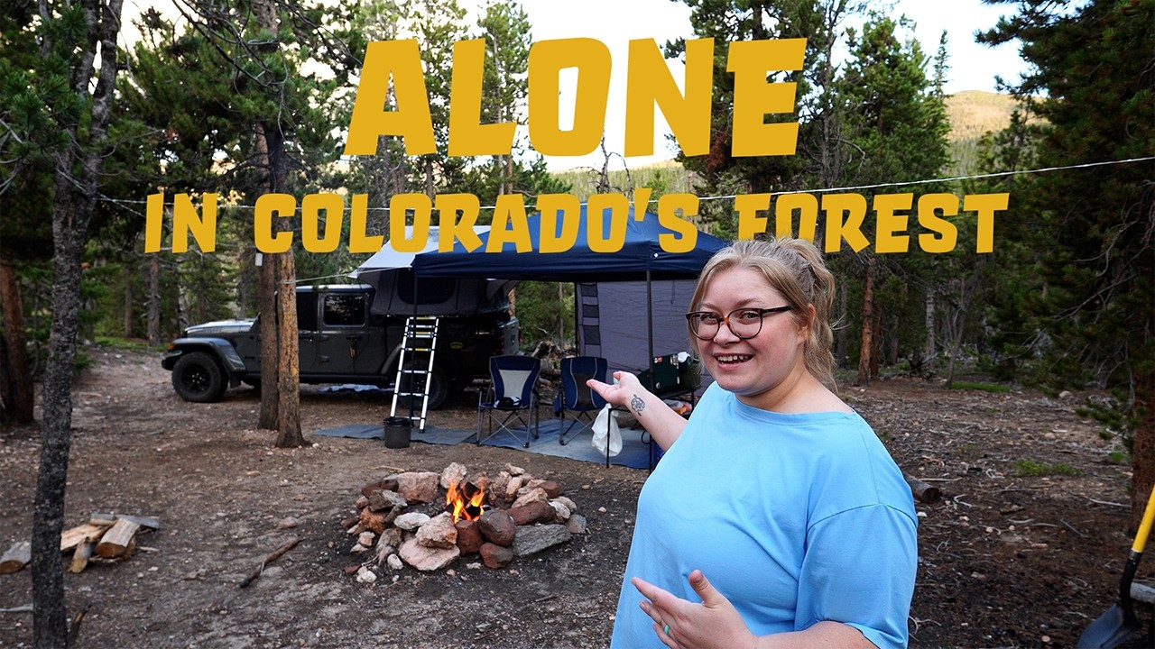 Cooking Ribeye While Rooftop Tent Camping