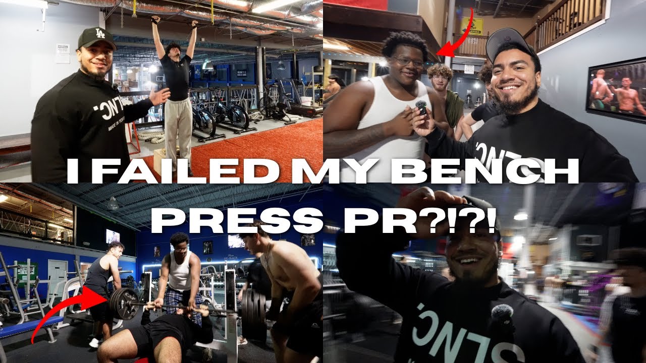 THIS GYM TURNED THE LIGHTS OFF AFTER MY PR...