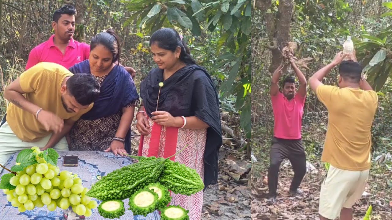 কে খাবে আঙ্গুর কে খাবে তিতা করলা 😱মজার GAme 🎯মজার পানিশমেন্ট 😬
