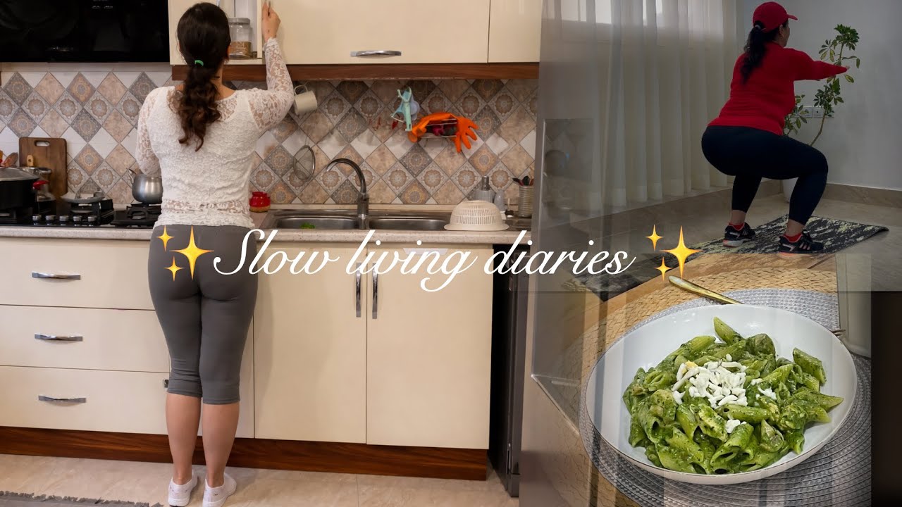 The Art of slow living , Cozy Winter Days at Home ❄️ Cooking pasta 🍝 