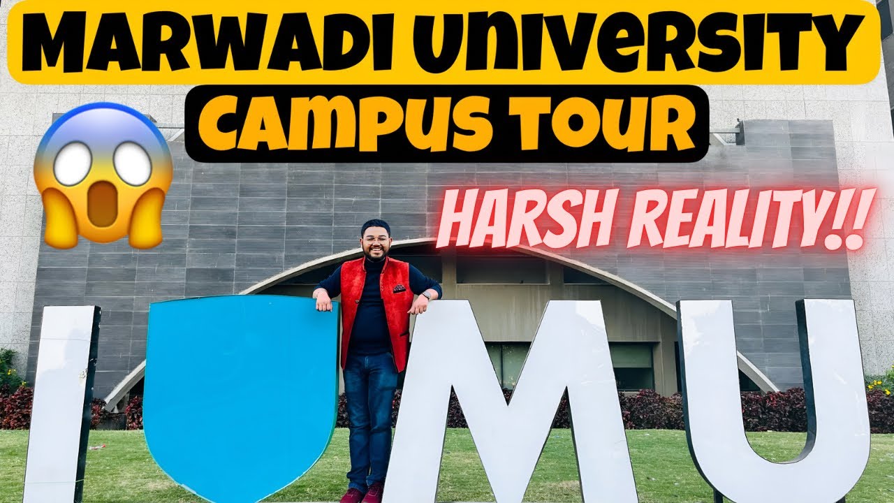 Marwadi University Campus Tour | MARWADI UNIVERSITY Rajkot | Best Private College in Gujarat 2023