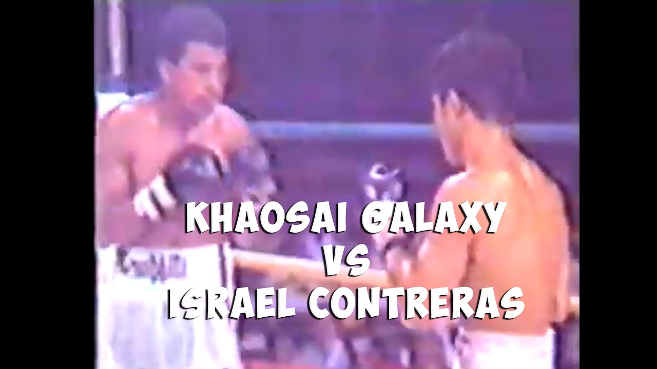 Khaosai Galaxy vs Israel Contreras - 01/11/1986 WBA World Super Fly