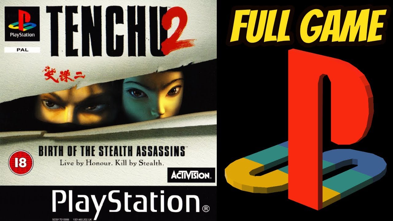 (PS1) Tenchu 2: Birth Of Stealth Assassins 100% GRAND MASTER Longplay/Walkthrough NO COMMENTARY