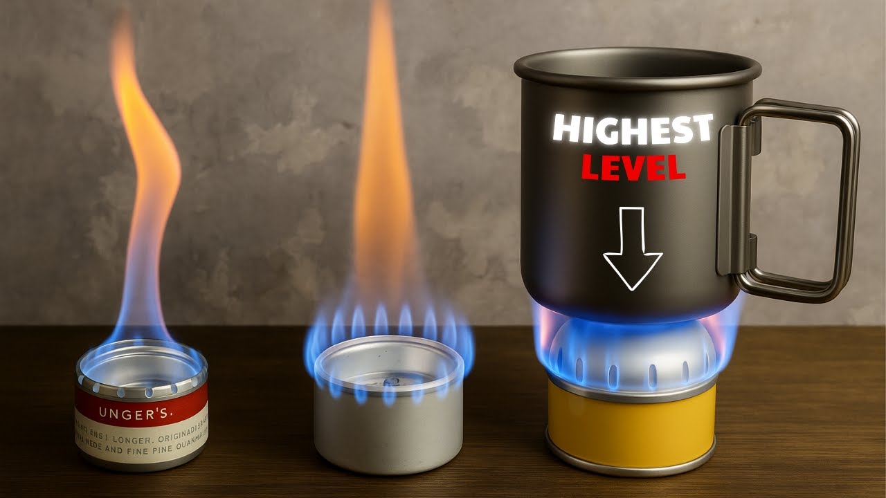 The BEST Way to Turn a Can into a Portable Camping Stove FAST