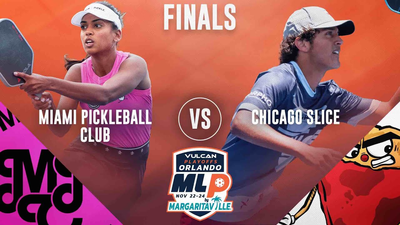 Miami Pickleball Club vs. Chicago Slice | Challenger Final, Match 1 | Vulcan MLP Orlando Playoffs