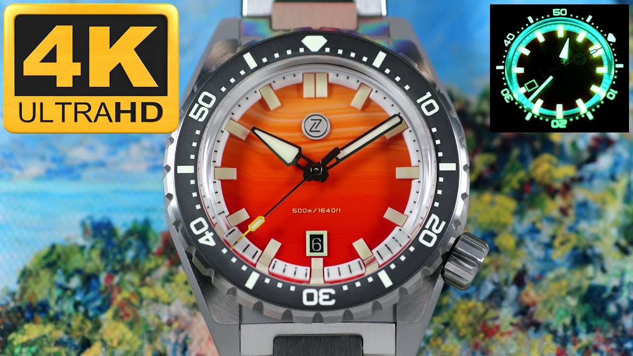 [New for 2025] Zelos – Thresher 44mm 'Diver' w/New Toolless Micro-Adjustable Clasp and Nuclear Lume!