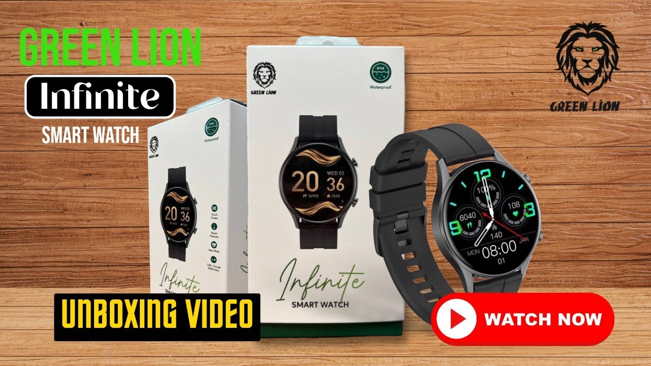 Green Lion Infinite | 📲📞 075 555 5881 | 1.32 Inch Display | Sport Modes | Standby 25 Days | Review